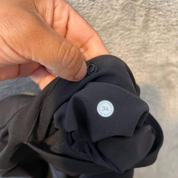 Lululemon Commission Pant‎ Slim *Warpstreme Black Size 34 X 29” - Picture 10 of 10